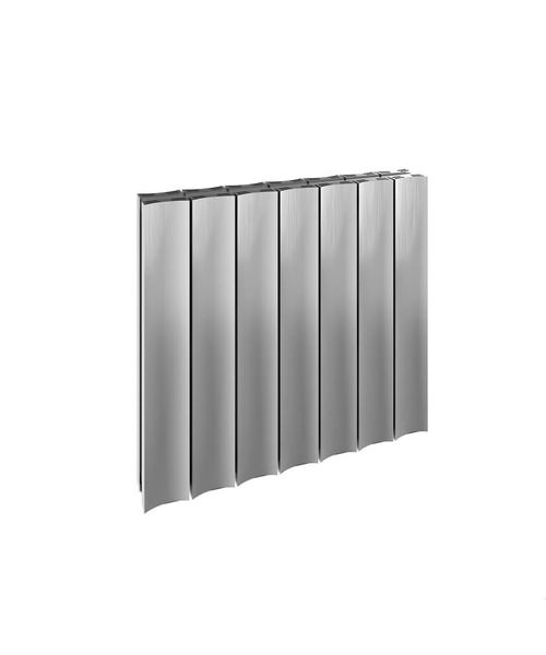 Alternate image of Reina Luca Double Sided Polished Aluminium Radiator 660 x 600mm