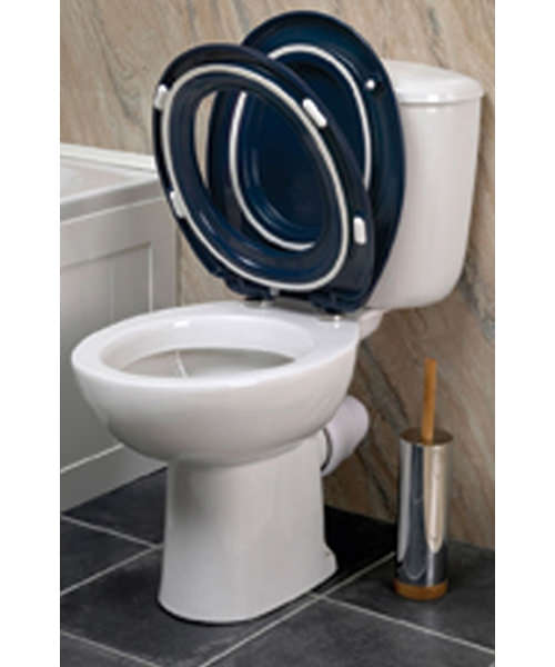 Croydex Safe Flush Toilet Seat Length 430mm