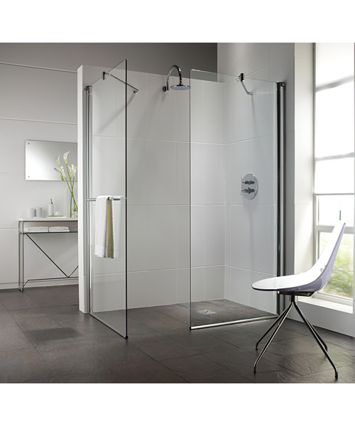 Twyford Hydr8 Walk In Curve Shower Enclosure Jerum House Twyford Hydr8 Walk In Curve Shower Enclosure Flat Panel 1200mm