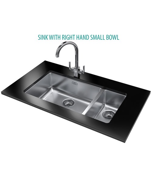 Franke Kubus KBX 160 55-20 Designer Pack - Stainless Steel Sink And ...