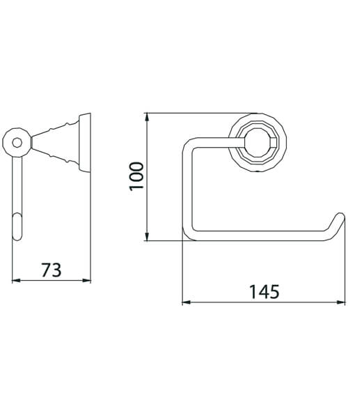Technical drawing 44624 / N2 ROLL C