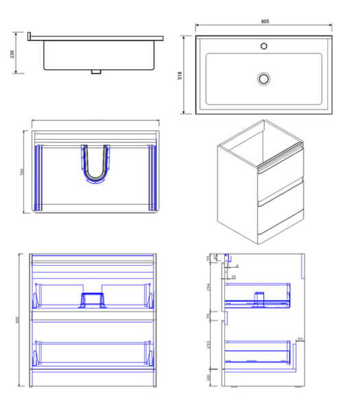 Technical drawing 65026 / FU554