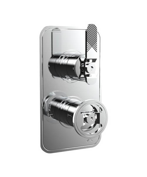 Crosswater Union Thermostatic Shower Valve With Dual Lever Handle