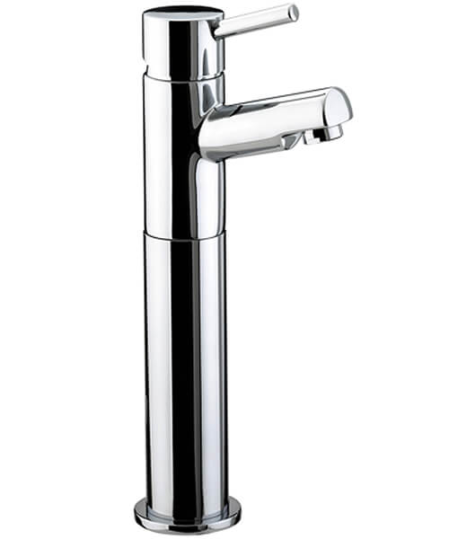 Bristan Prism Deck Mounted Chrome Tall Basin Mixer Tap - 303mm High