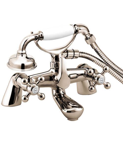 Bristan Regency Luxury 2 Hole Bath Shower Mixer Tap With Kit R LBSM C