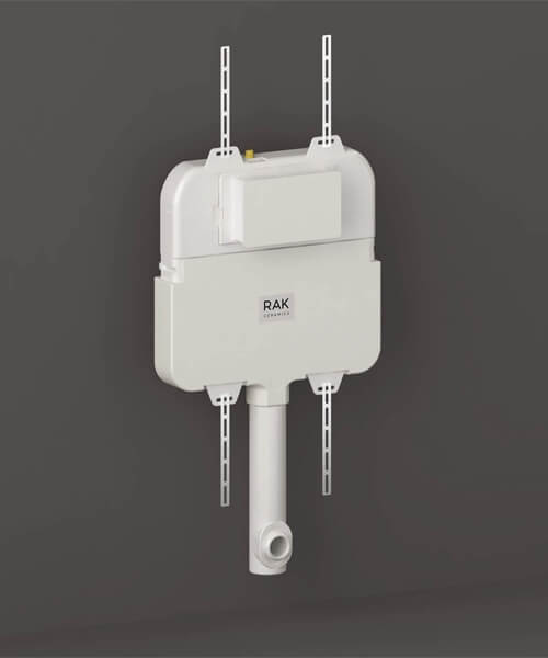RAK Ecofix Top or Front Access Concealed Cistern W 404 x D 200 x H