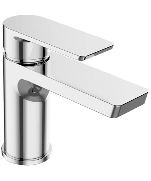 Bristan Napoli Deck Mounted Chrome Finish Basin Mixer Tap With Clicker Waste