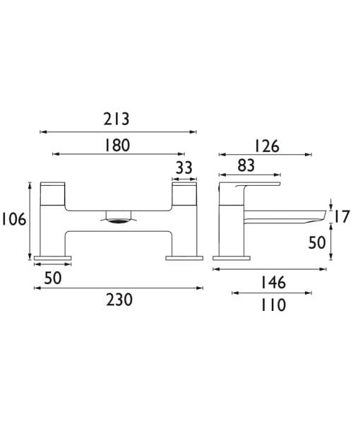 Technical drawing 68303 / NAP BF C