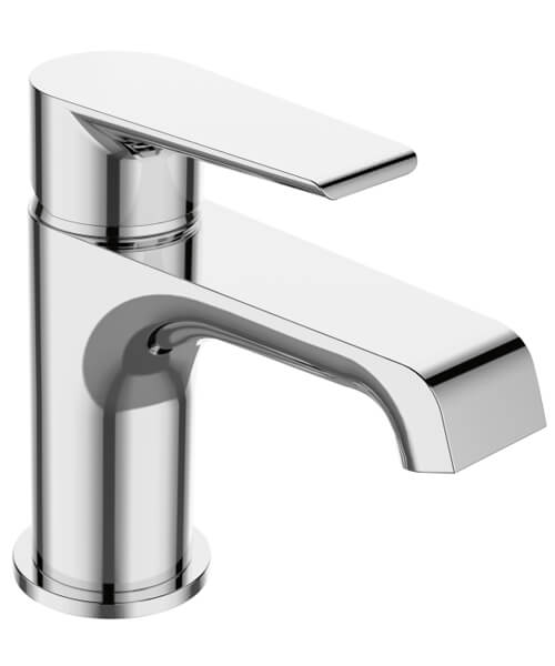 Bristan Polo Deck Mounted Chrome Finish Basin Mixer Tap With Clicker Waste