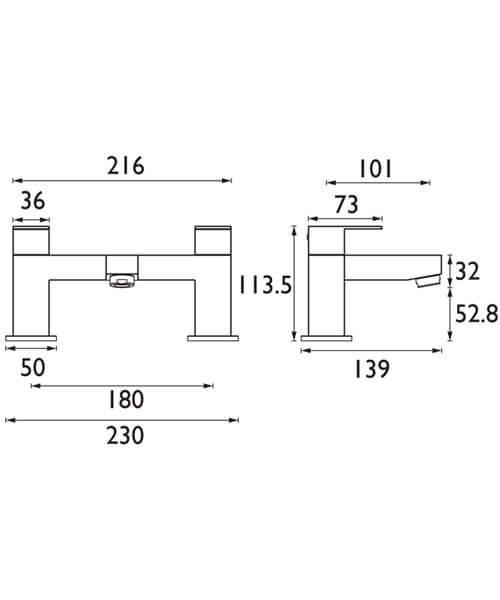 Technical drawing 68307 / QB BF C