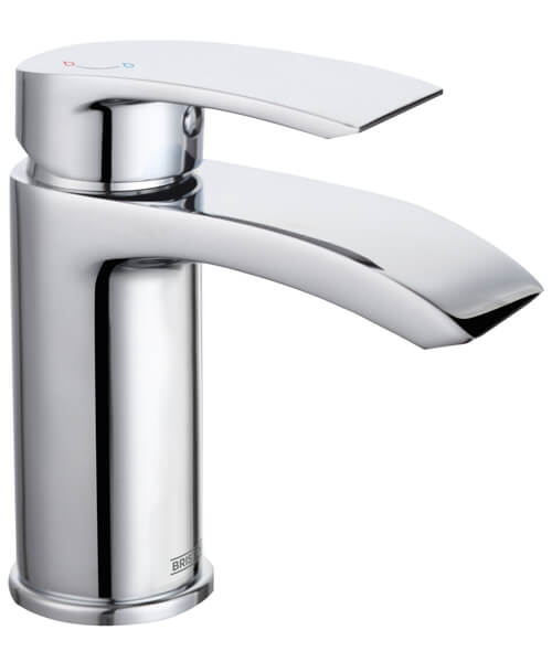 Bristan Gild Monobloc Chrome Basin Mixer Tap with Clicker Waste