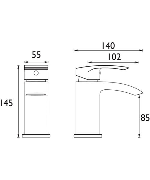 Technical drawing 68308 / GLD2 ES BAS C