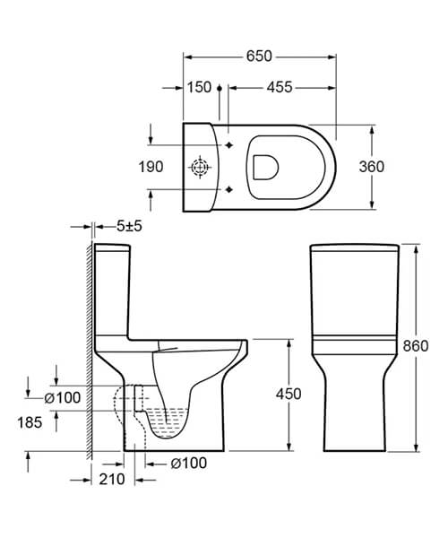 Technical drawing 73591 / C10156ACR|T10156