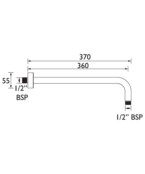 Technical drawing 4867 / ARM CTRD02 C