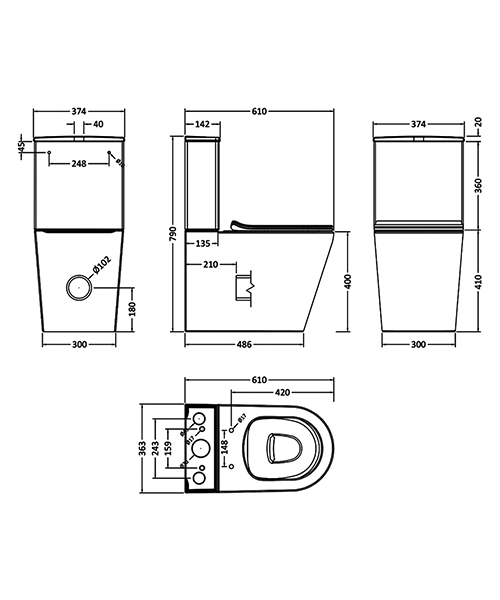 Technical drawing 61938 / NCG650