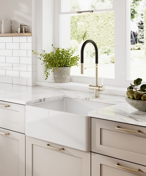Alternate image of Nuie Butler Single Bowl Traditional Fireclay Sink