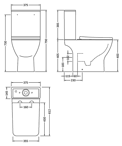 Technical drawing 52490 / NCG450