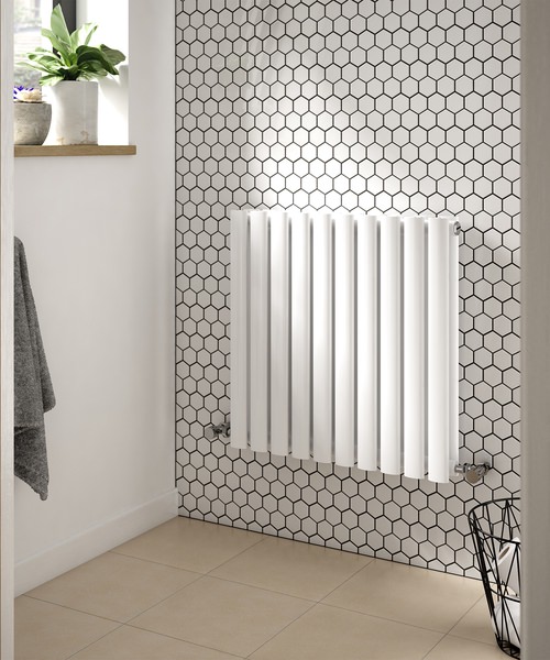 Alternate image of Hudson Reed Revive Double Panel Horizontal Radiator 600mm High