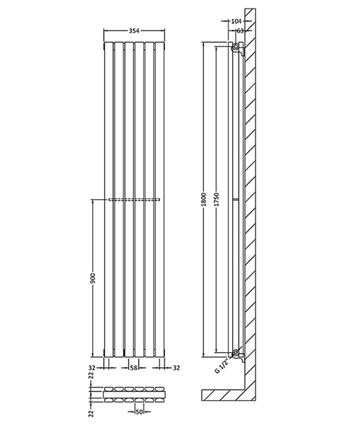 Technical drawing 6731 / HLW43