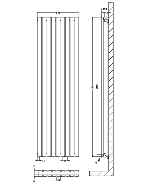 Technical drawing 6731 / HLW43