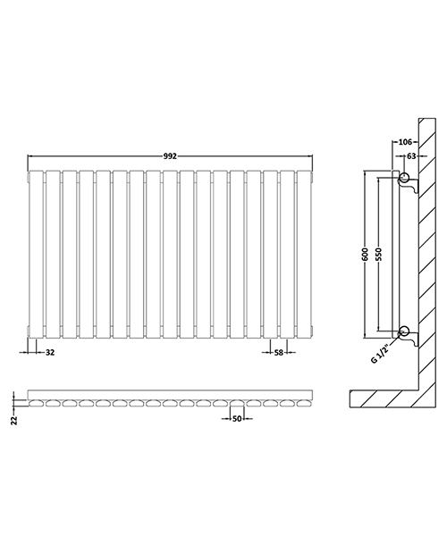 Technical drawing 61904 / HLW54