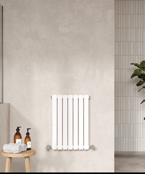 Alternate image of Hudson Reed Sloane Single Panel Horizontal Radiator 600mm High