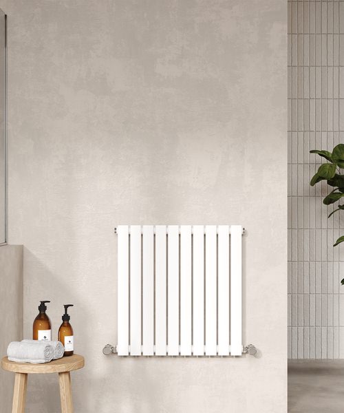 Alternate image of Hudson Reed Sloane Single Panel Horizontal Radiator 600mm High