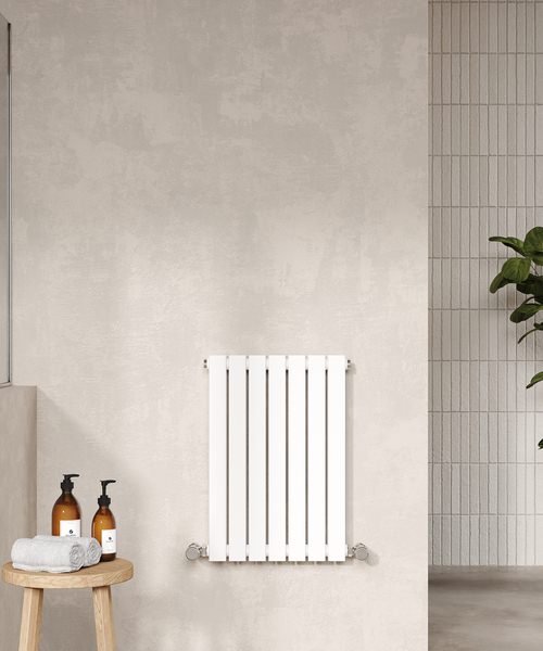 Alternate image of Hudson Reed Sloane Double Panel Horizontal Radiator 600mm High