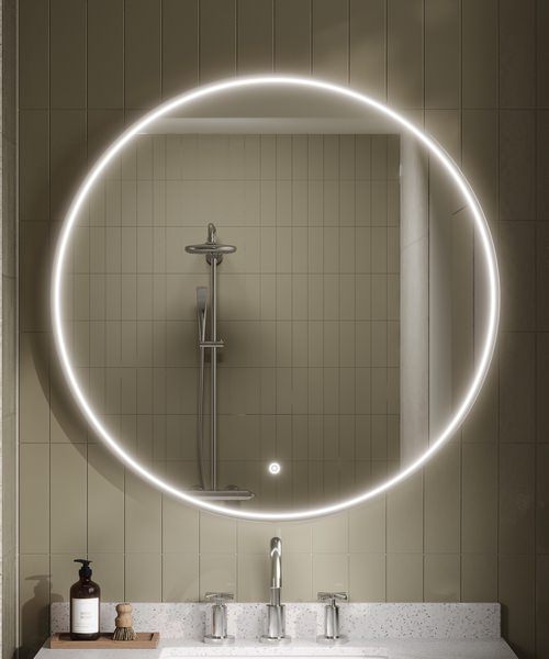 Alternate image of Hudson Reed Mensa Framed LED Touch Sensor Mirror