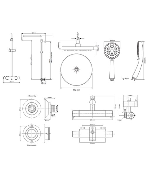 Technical drawing 50706 / UNDETHBMDIV