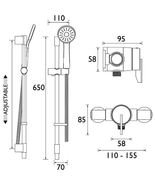 Technical drawing 32026 / SOQ3 SHXAR C