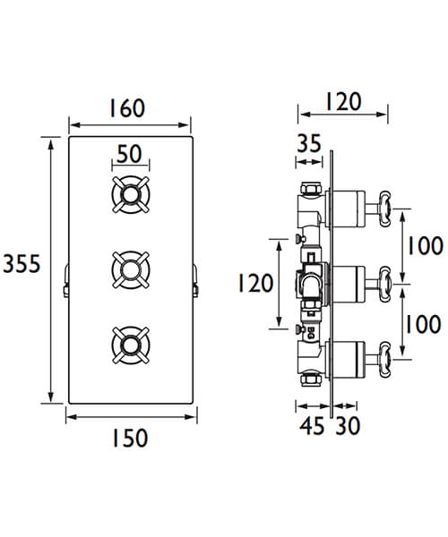 Technical drawing 44628 / N2 SHC3STP C