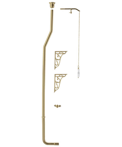 Additional image of Hudson Reed High Level Flush Pipe Pack