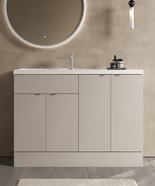 Alternate image of Hudson Reed Fusion 1200mm Compact Furniture Pack - Vanity And 2 Base Unit With Basin