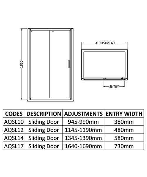 Technical drawing 11962 / AQSL10