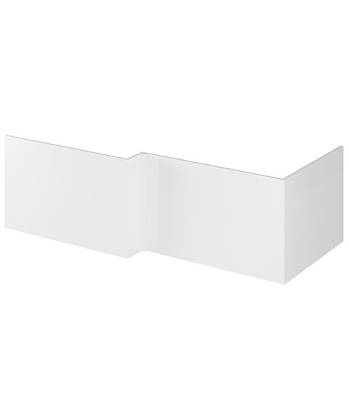 Hudson Reed Fusion Shower Bath End Panel 680mm