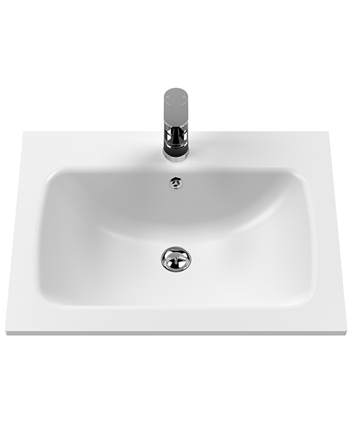 Additional image of Nuie Classique 816mm High Floorstanding Double Door Vanity Unit and Basin