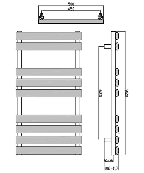 Technical drawing 65060 / RND-ARB082W