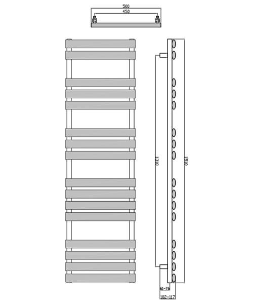 Technical drawing 65060 / RND-ARB082W