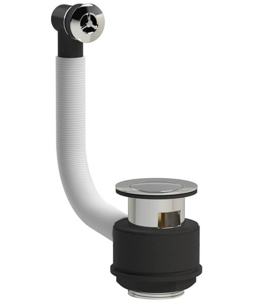 Nuie Stone Basin Waste with Brass Overflow