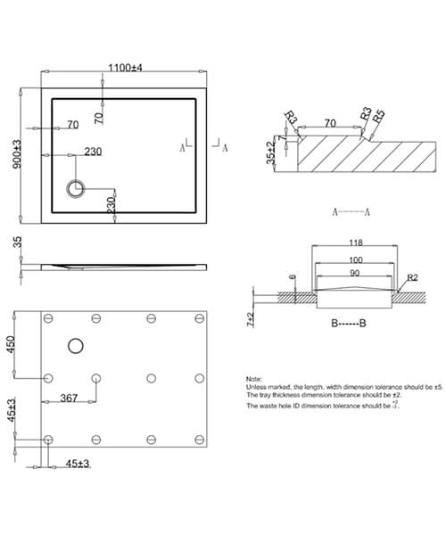 Technical drawing 7047 / ST00R8900