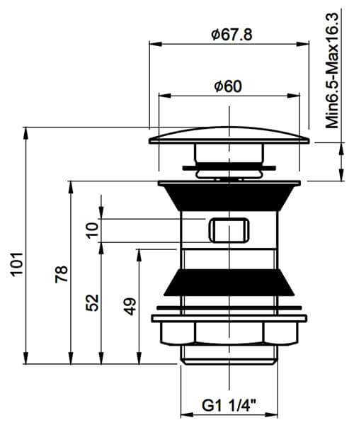 Technical drawing 74074 / ER07