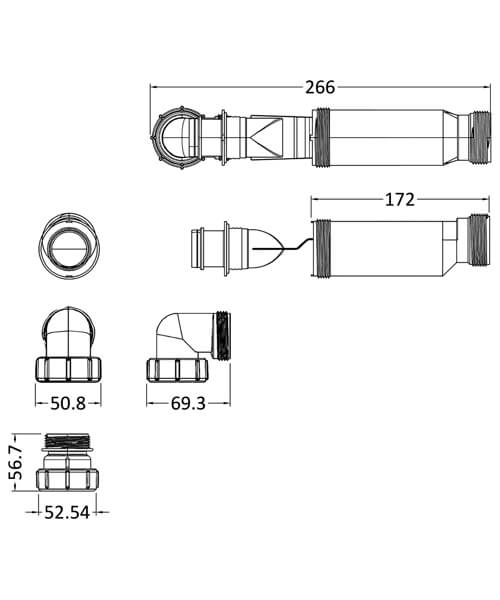 Technical drawing 74076 / E323