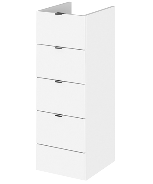 Hudson Reed Fusion 300 x 355mm Full Depth 4 Drawer Unit