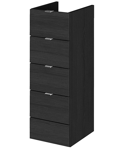 Additional image of Hudson Reed Fusion 300 x 355mm Full Depth 4 Drawer Unit