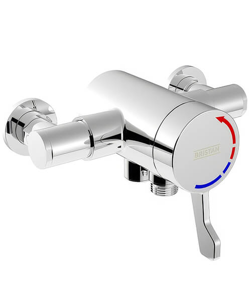 Bristan Opac Thermostatic Exposed Shower Valve - Chrome