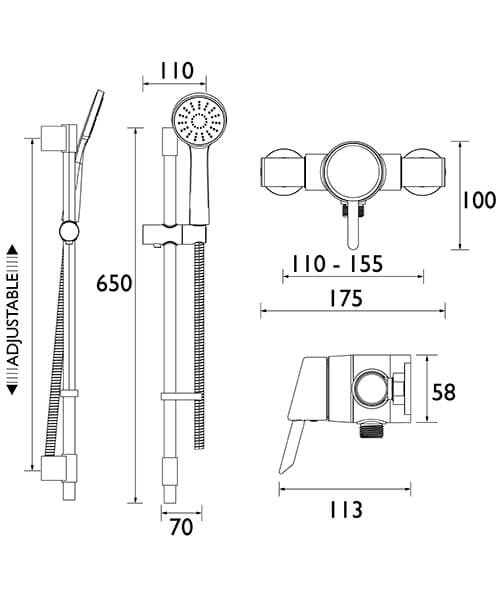 Technical drawing 68465 / AE2 SHXAR C