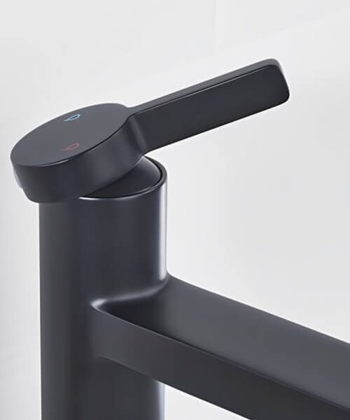Alternate image of Bristan Elevar Contemporary Deck Mounted Basin Mixer Tap with Clicker Waste