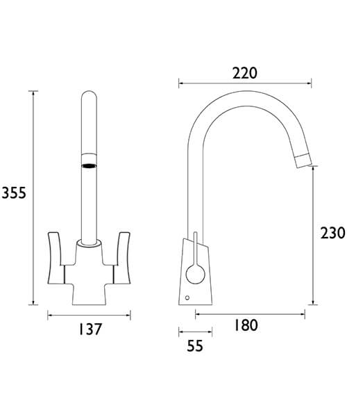 Technical drawing 68464 / ACR EFSNK C