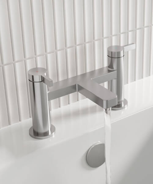 Bristan Elevar Contemporary Deck Mounted Bath Filler Tap